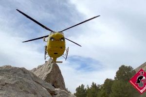 Fallece un hombre en la Sierra de Bernia en Alicante al sufrir un infarto mientras hacía senderismo