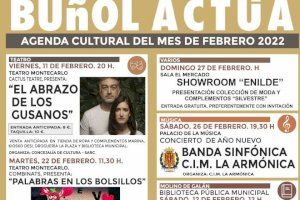 Buñol concluye febrero con una presentación fallera conjunta de todas las comisiones y un gran concierto a cargo de la banda sinfónica de La Armónica