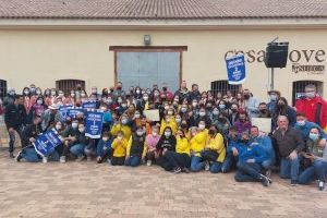 La Falla Tro i Flama, ganadora del Concurso de Paellas de Sueca