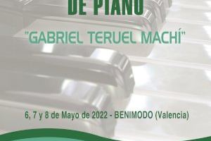 Benimodo convoca la XII edició del seu Concurs Nacional de Piano Gabriel Teruel Machí