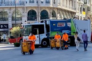 Las Fallas de 2022 tendrán el presupuesto de limpieza y recogida de residuos más alto de su historia: 1,7 millones de euros