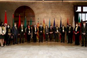 Ximo Puig ha recibido a los jefes y jefas de las delegaciones que participan en el Foro de Diálogo 5+5 del Mediterráneo Occidental