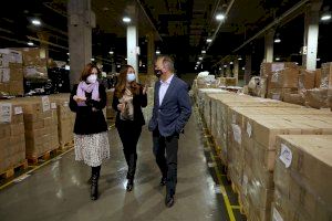 El Consell comenzará la próxima semana el envío a Ucrania de los productos de ayuda humanitaria recogidos en sus tres centros logísticos