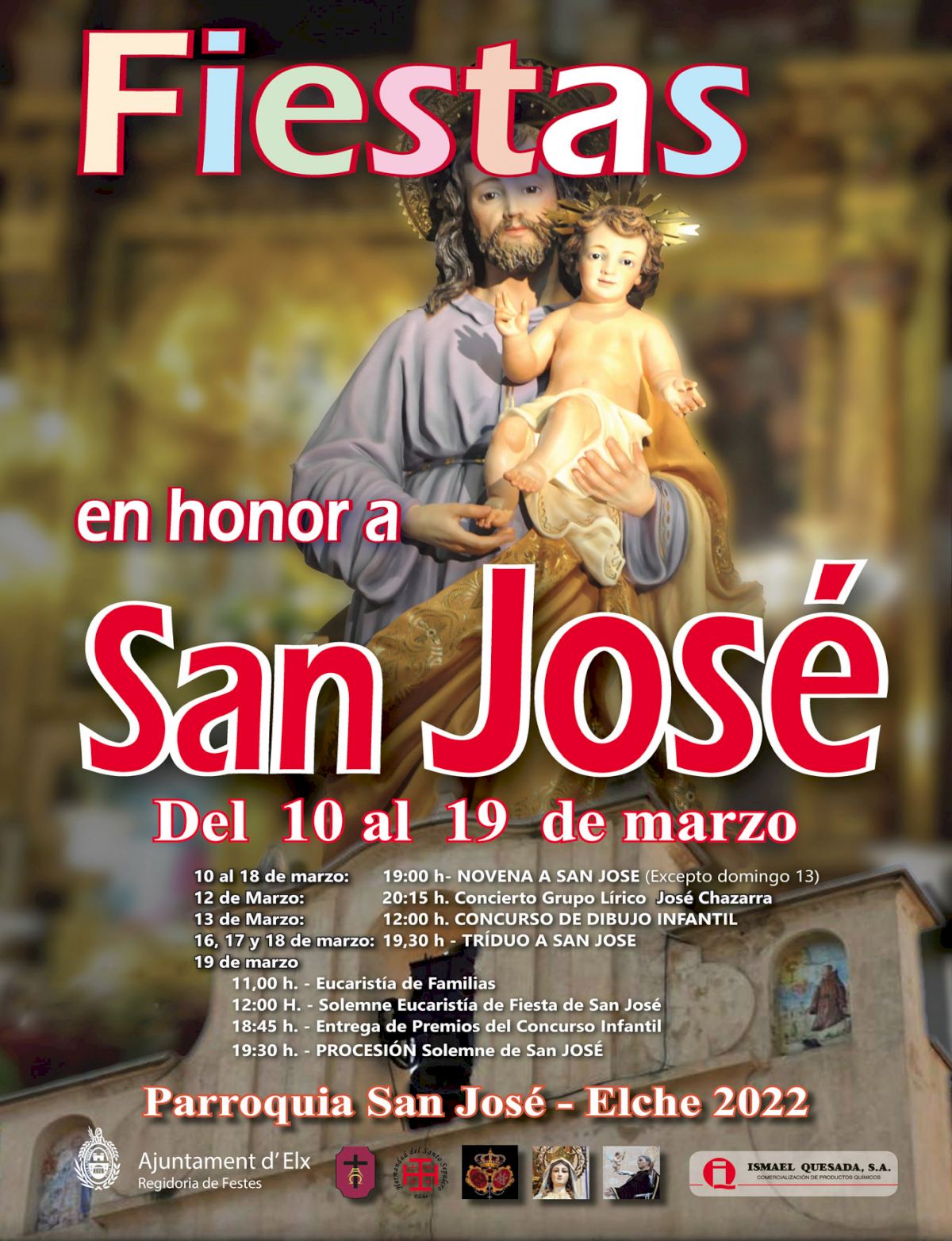 Vuelven las fiestas en honor a San José con un concierto lírico y la