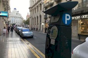 València suspén el servei de zona blava durant la setmana de Falles