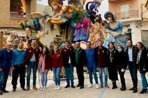 Carlos Mazón y Vicente Mompó visitan Benaguasil con motivo de la Plantà