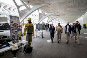 El Paseo de Arbotantes del Umbracle acoge la presentación del dispositivo para la prevención de incendios forestales de la Generalitat