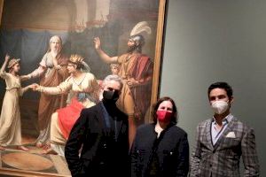 El Consorci de Museus produeix la primera exposició que recupera el pintor José Aparicio, en el Museu de Belles Arts de València