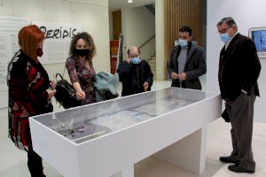 Hui s'ha inaugurat l'exposició dedicada a l'obra de l'humorista gràfic Peridis