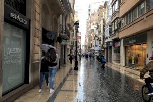 Activado este sábado el aviso naranja por fuertes lluvias en la Comunitat Valenciana