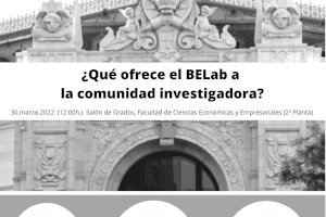 Experts del Banc d’Espanya explicaran demà a la UA com funciona el seu Laboratori de Dades