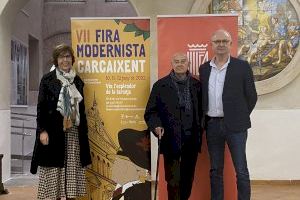 El cartell de la Fira Modernista de Carcaixent convida a redescobrir el carrer