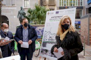 Castelló adjudica la redacció del projecte i l'obra de reforma de la plaça de la Pau amb fons europeus