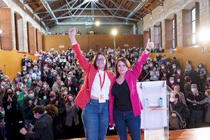 Sandra Gómez obté un suport unànime per a guanyar l'Alcaldia de València en 2023