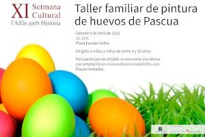 El Ayuntamiento de l’Alfàs organiza un taller gratuito de pintura de huevos de Pascua