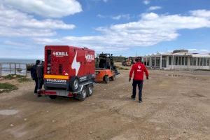 La isla de Tabarca recupera la luz y el agua con seis grupos electrógenos