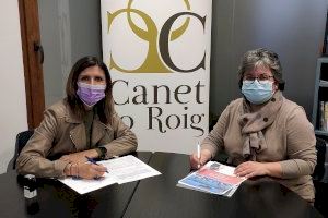 El Ayuntamiento de Canet lo Roig renueva su compromiso de colaboración con la asociación Anteneu Maestrat