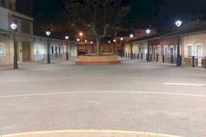 El cambio del sistema de iluminación en la Plaza de Martínez Olivencia de Villena reduce un 70% el consumo eléctrico