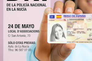 El 24 de mayo vuelve la Oficina del DNI a La Nucía