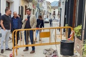 Avanzan las obras en las que colaboran el Ayuntamiento de Xaló y la Diputación