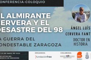 Cultura y Fundación Frax organizan mañana una conferencia sobre el desastre del 98, subtitulada “La guerra del condestable Zaragoza”