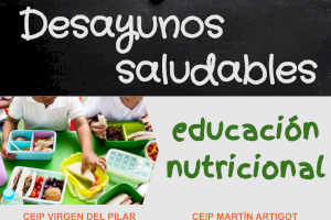 La Concejalía de Sanidad pone en marcha el Programa Desayunos Saludables en todos los colegios del municipio