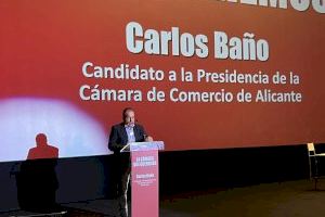 Carlos Baño: “Queremos hacer de la Cámara un instrumento útil al servicio de los empresarios de la provincia de Alicante”