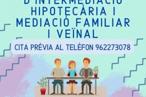 L’Alcúdia de Crespins ofereix el Servei Gratuït d’Intermediació Hipotecària i Mediació Familiar