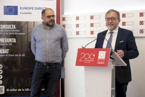 José Martí fa un cant a l'Europa solidària en la presentació dels actes del Dia i del Mes del continent programats per la Diputació