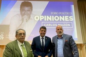 Mazón: “Reivindicaremos la financiación, el agua y las infraestructuras que necesitamos”