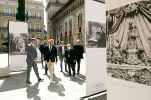 La Diputació commemora el centenari de la Coronació de la Verge amb una exposició en la plaça Manises