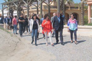 Las obras de las escolleras de la Playa Casablanca de Almenara estarán terminadas a principios del mes de julio