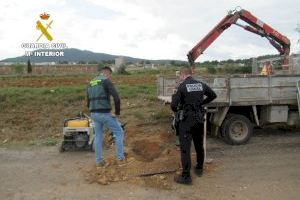 Desarticulan un grupo criminal que provocó tres incendios en instalaciones eléctricas ilegales en Vilamarxant