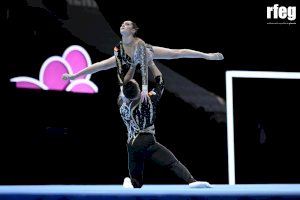 Tres parejas valencianas se miden este fin de semana a las mejores del mundo en gimnasia acrobática