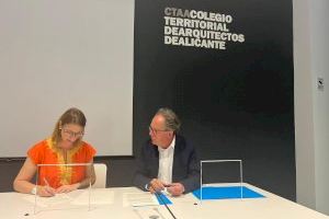 Alicante Futura suma al Colegio de Arquitectos para impulsar la transformación digital de la ciudad