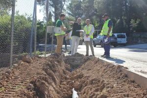 Ontinyent millora el rendiment de la xarxa d’aigües amb una inversió de 200.000 euros en la zona de Galindo