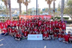 A la Malva-rosa es realitza la festa de Cloenda de les escoles de pilota de València