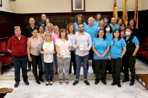 L'Ajuntament de Sagunt rep l'alumnat dels seus programes formatius