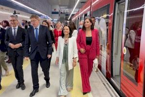 Sandra Gómez destaca el impulso decidido de la Generalitat al transporte público