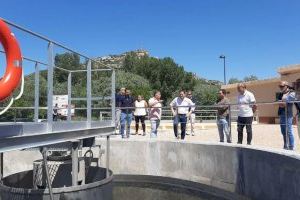 La Diputación de Castelló mejora la gestión de las aguas residuales de los pueblos con la ampliación de la depuradora de Forcall