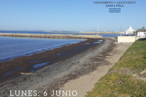 Santa Pola incide en pedir la excepcionalidad de sus playas ante el inminente decreto de la posidonia de la Generalitat