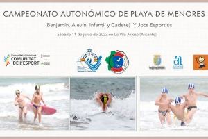 El Campeonato Autonómico de Playa de Menores se celebra en la playa Centro de la Vila Joiosa este fin de semana