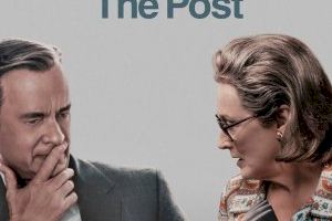 Este domingo se proyecta en el Centro Cultural Mario Monreal la película The Post, de Steven Spielberg