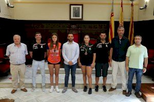 Sagunto recibe a los medallistas locales del último Campeonato de España de Selecciones Autonómicas de Balonmano