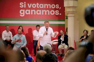 Ximo Puig se suma a la campanya andalusa: “Andalusia es juga avançar o obrir-li la porta a l'extrema dreta”