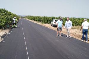 El Ayuntamiento de Sant Jordi finaliza los 4 kilómetros en obras de la carretera que une la autopista con Panorámica