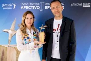 Los profesores de la UMH Mireia Orgilés y José Pedro Espada, galardonados en la VIII edición del Foro Premios Afectivo-Efectivo