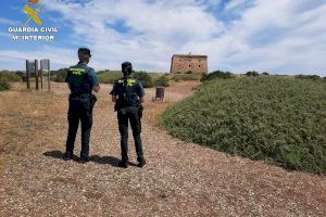 La Guardia Civil refuerza la vigilancia en la Isla de Tabarca ante la previsión de 300.000 visitas