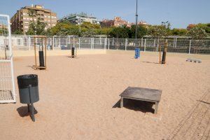 Alaquàs amplia i millora la zona d'esplai caní del Parc de la Sequieta