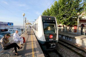 Obras Públicas inicia la construcción de un paso de peatones subterráneo en Meliana bajo la línea 3 de Metrovalencia